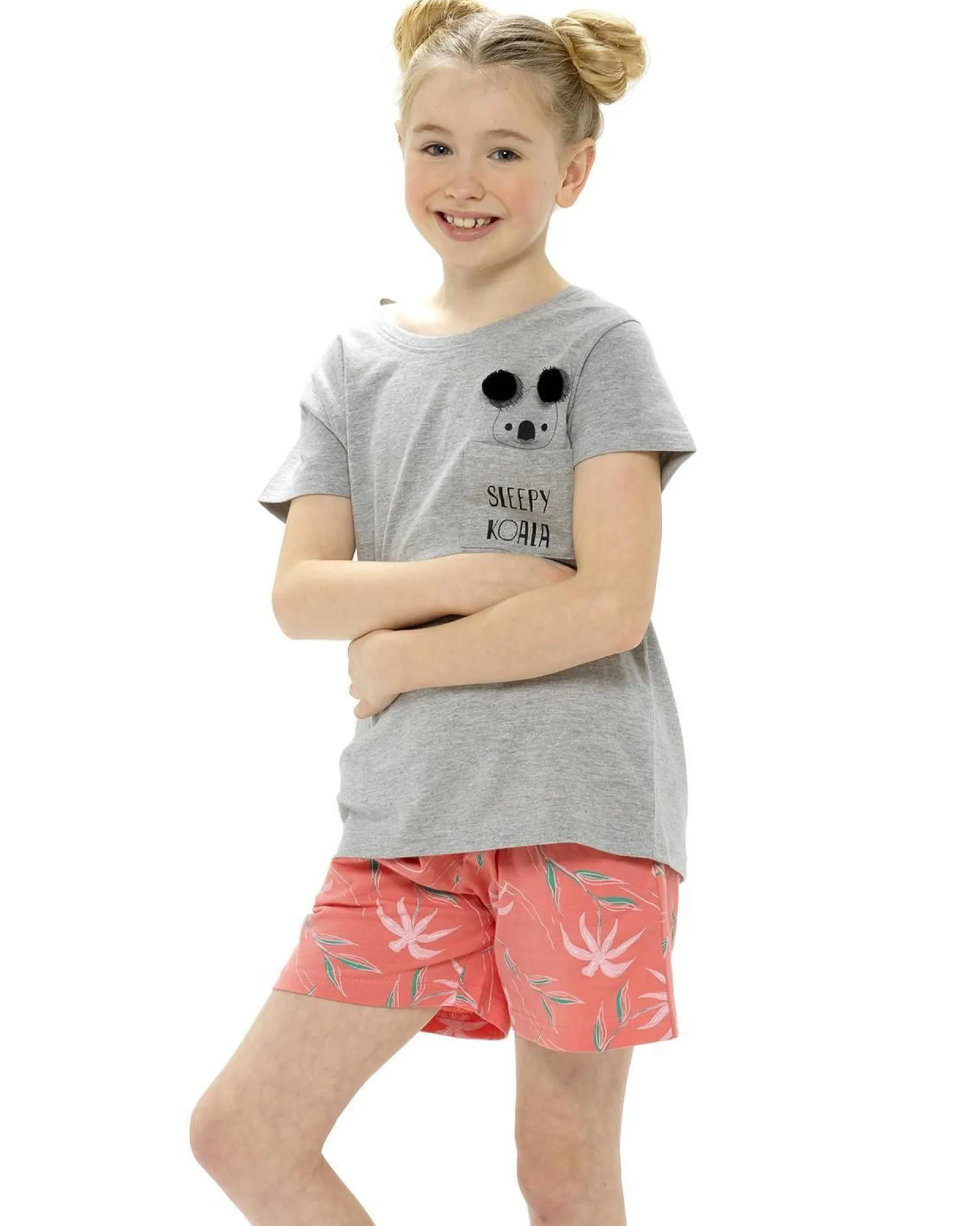 girls_koala_pocket_short__0.webp Kids Follow That Dream Girls Koala Pocket Short Pyjamas