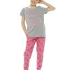 Kids Follow That Dream Girls Watermelon Long Pyjamas