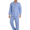 Men Haigman Poly Cotton Pyjamas - Blue