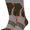 Men HEAD 2 Pack Hiking Crew Socks - Forest