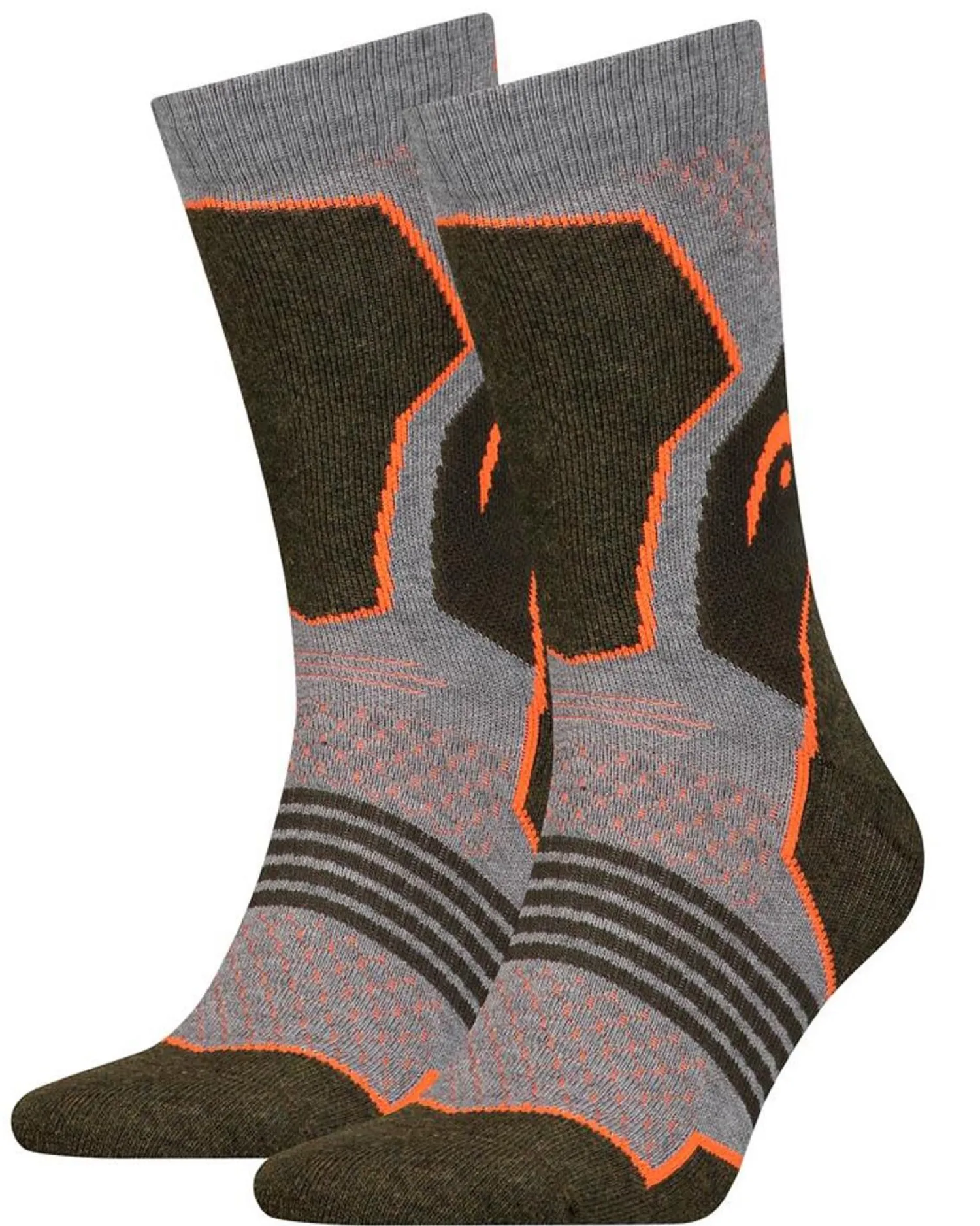 head__pack_hiking_crew_so_0-1.webp Men HEAD 2 Pack Hiking Crew Socks - Forest