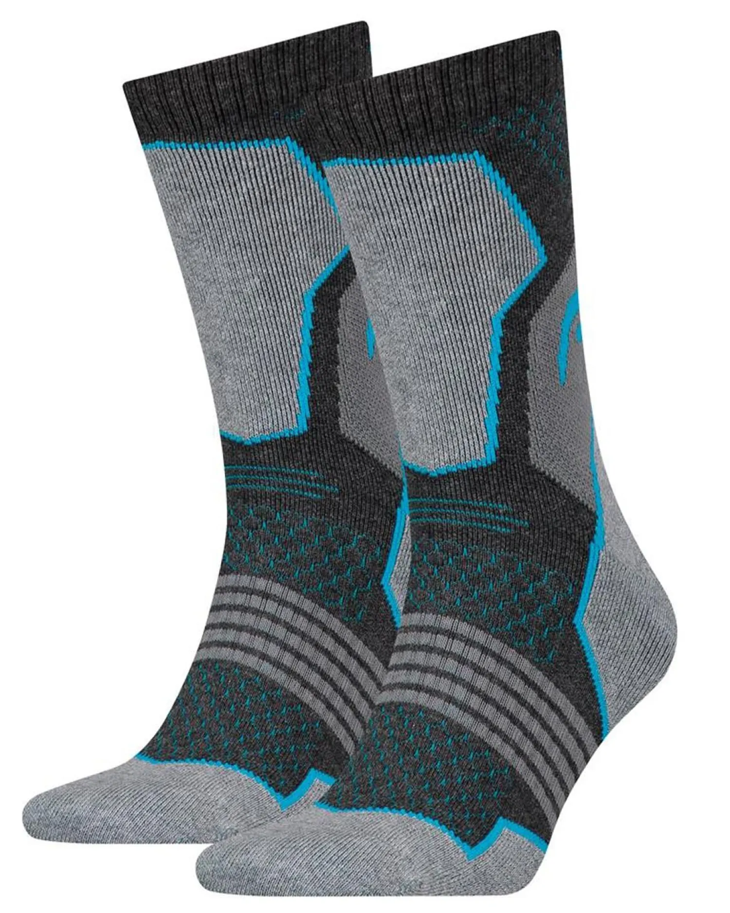 head__pack_hiking_crew_so_0-2.webp Men HEAD 2 Pack Hiking Crew Socks - Grey/Blue