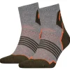 Men HEAD 2 Pack Hiking Quarter Socks - Forest