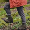 Men HJ Hall Mens Commando Wool Socks - Olive