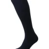 Men HJ Hall Mens Commando Wool Socks - Navy