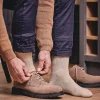 Men HJ Hall Mens Cotton Diabetic Socks - Oatmeal