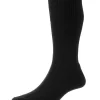 Men HJ Hall Mens Indestructible Cushion Sole Boot Socks - Black