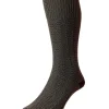 Men HJ Hall Mens Indestructible Textured Socks - Green