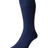 Men HJ Hall Mens Indestructible Textured Socks - Blue