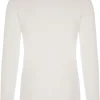 Men HJ Hall Mens Thermal Long Sleeve Top - White