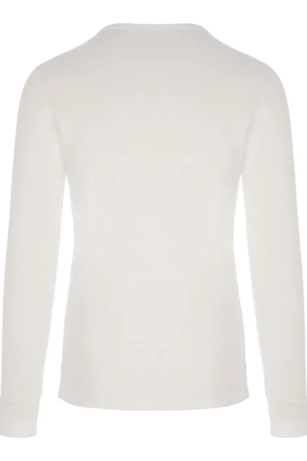 Men HJ Hall Mens Thermal Long Sleeve Top - White