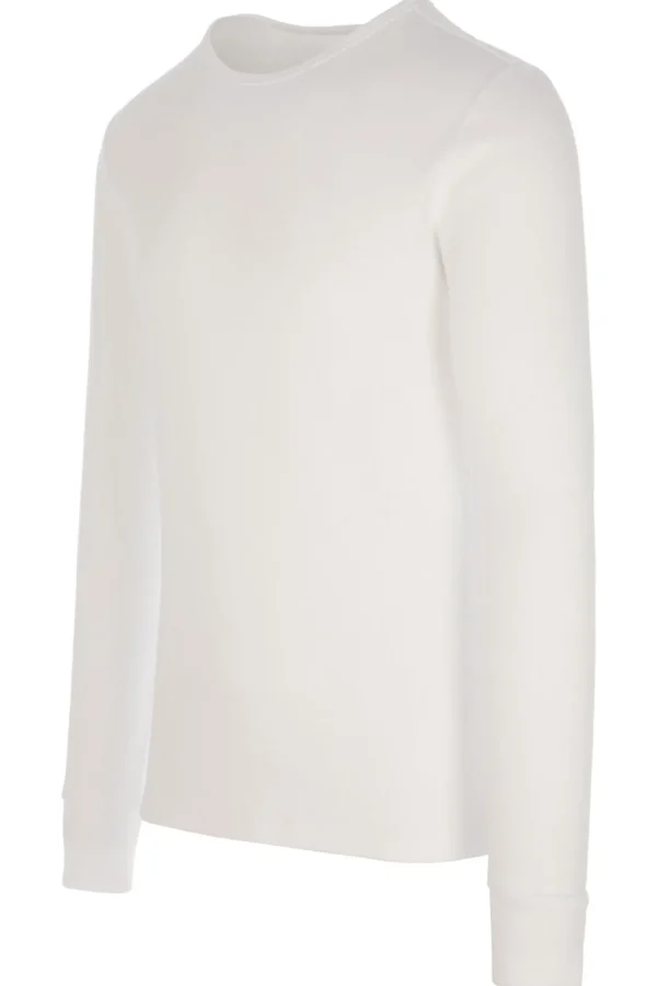 Men HJ Hall Mens Thermal Long Sleeve Top - White
