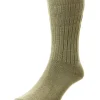 Men HJ Hall Mens Thermal Softop Socks - Taupe