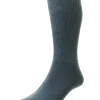 Men HJ Hall Mens Wool Diabetic Socks - Airforce