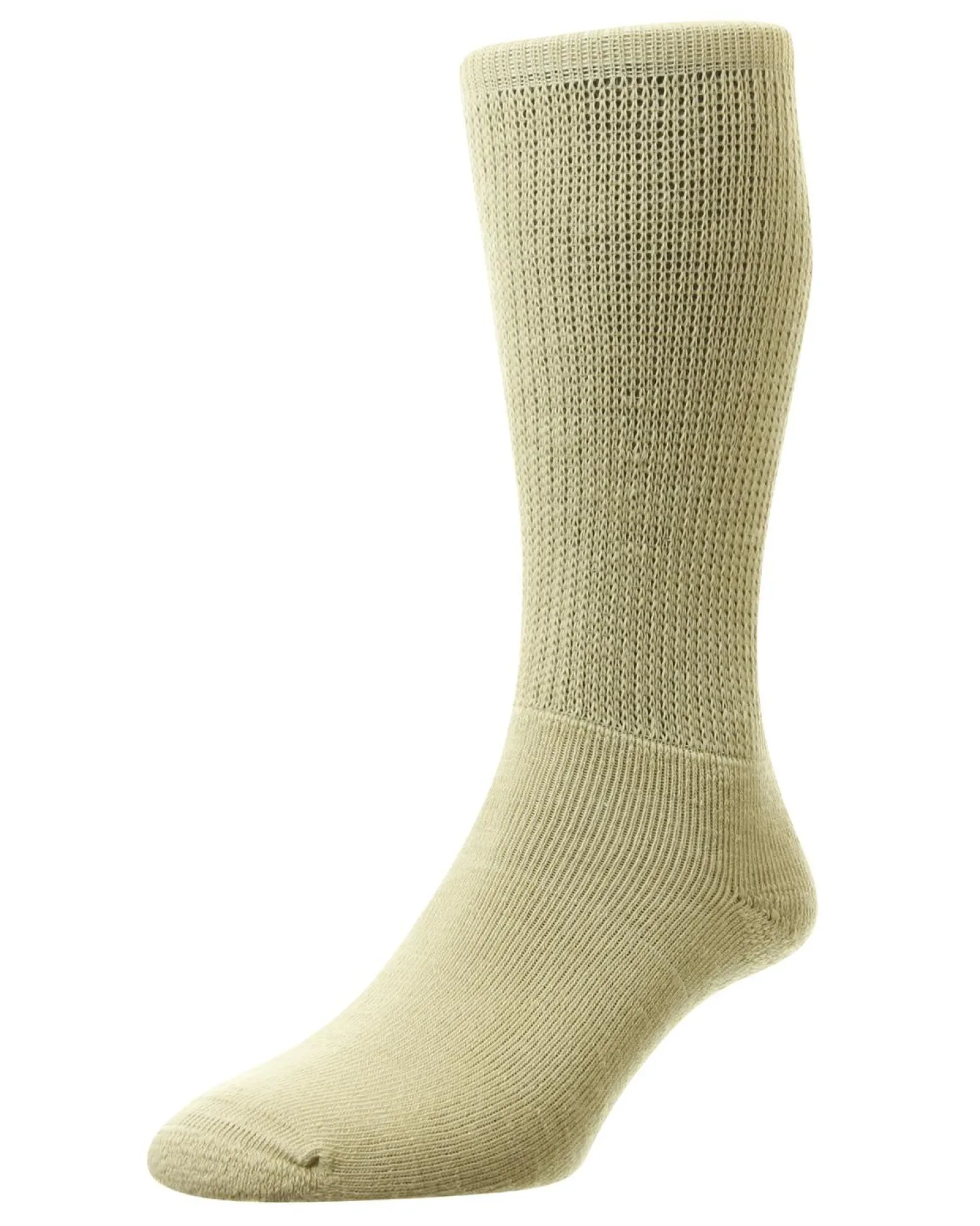 hj_hall_mens_wool_diabeti_1.webp Men HJ Hall Mens Wool Diabetic Socks - Beige