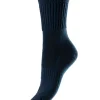 HJ Hall Socks | Womens Comfort Top Gardening Socks - Navy