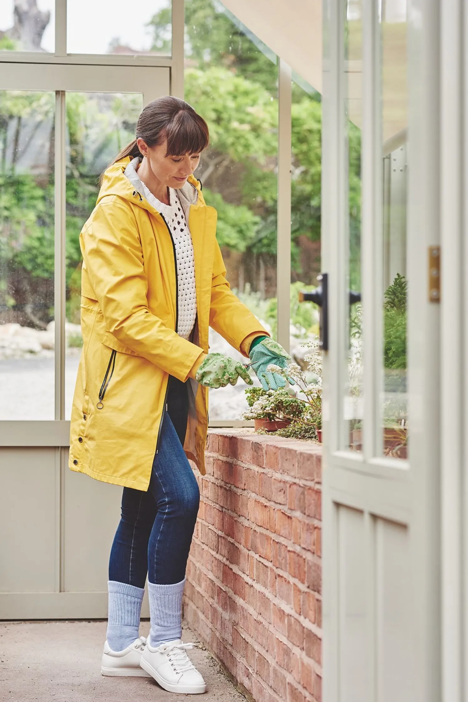 hj_hall_womens_comfort_to_0-2.webp HJ Hall Socks | Womens Comfort Top Gardening Socks - Cornflower