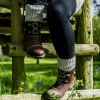 HJ Hall Socks | Womens Cotton Rich Boot Socks - Blue