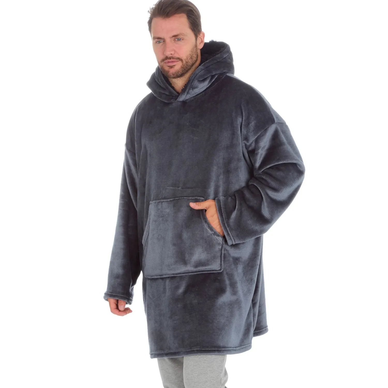 huggable_polished_oversiz_2-1.webp Men Huggable Polished Oversized Hoodie - Charcoal