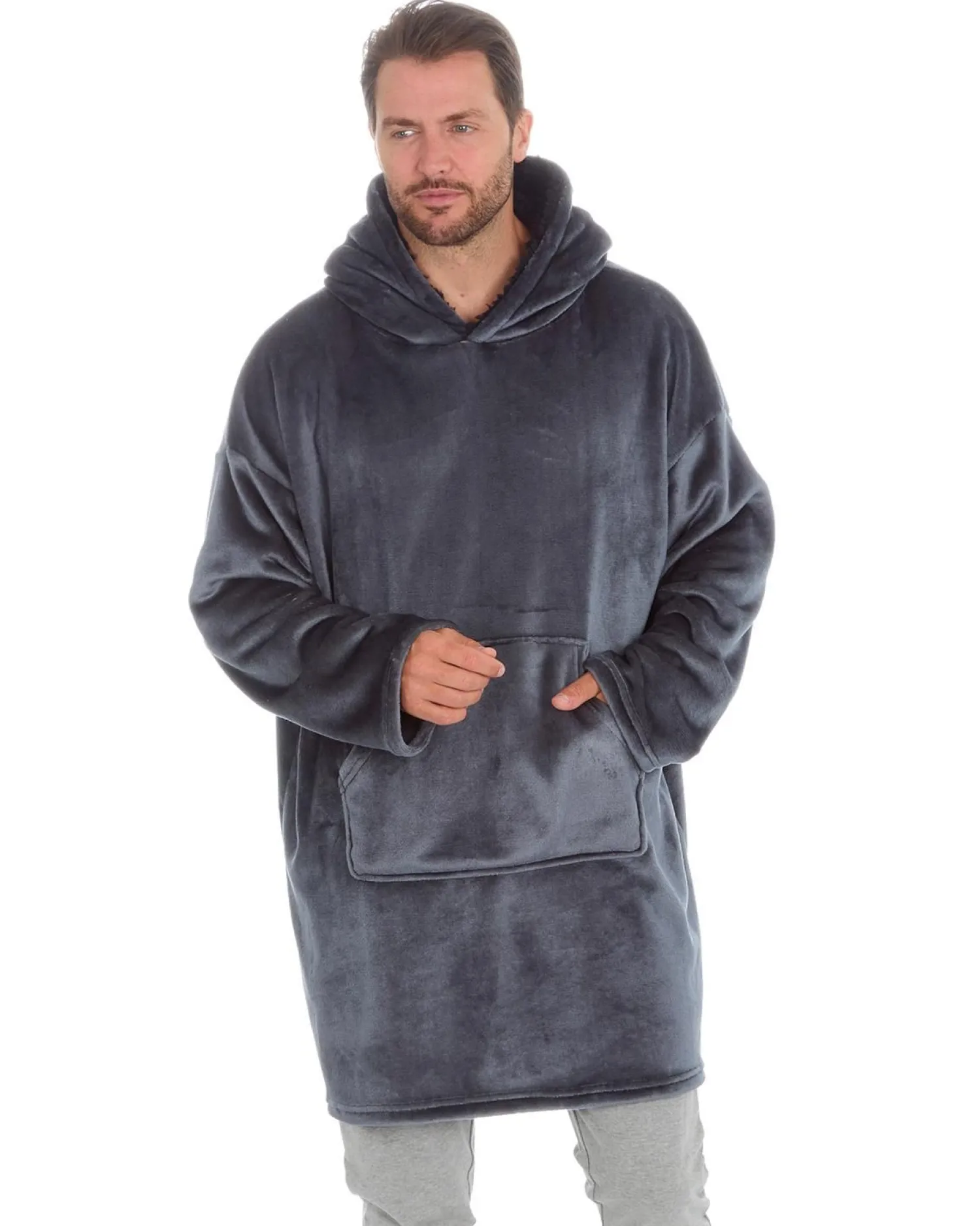 huggable_polished_oversiz_4-1.webp Men Huggable Polished Oversized Hoodie - Charcoal