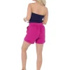 Indigo Roc Shorts & Skirts | Linen Shortie Shorts - Berry