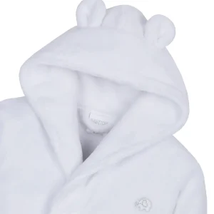 Kids Minikidz Infants Elephant Fleece Robe - White