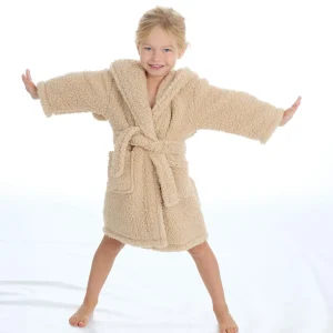 Kids Minikidz Infants Puppy Sherpa Fleece Dressing Gown
