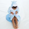 Kids Minikidz Infants Teddy Fleece Robe - Blue