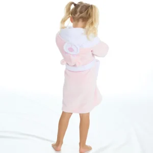 Kids Minikidz Infants Teddy Fleece Robe - Pink