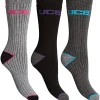 JCB Socks | 3 Pack Womens Outdoor Activity Socks