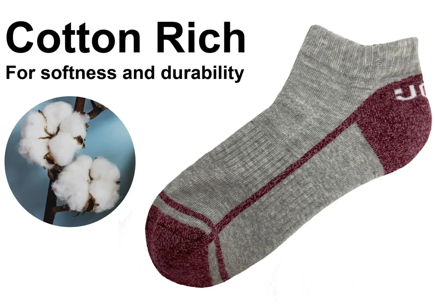 jcb__pack_womens_trainer__2.webp JCB Socks | 3 Pack Womens Trainer Liner Socks