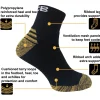 Men JCB Mens 3 Pack Coloured Heel Quarter Socks