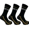 Men JCB Mens 3 Pack Cotton Rich Work Socks