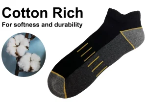 Men JCB Mens 3 Pack Cotton Rich Trainer Socks