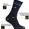 Men JCB Mens 4 Pack Crew Socks - Blue