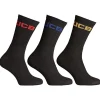 Men JCB Mens 3 Pack Crew Socks - Black
