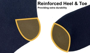 Men JCB Mens 4 Pack Crew Socks - Blue