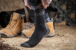 Men JCB Mens 3 Pack Heavy Duty Work Socks