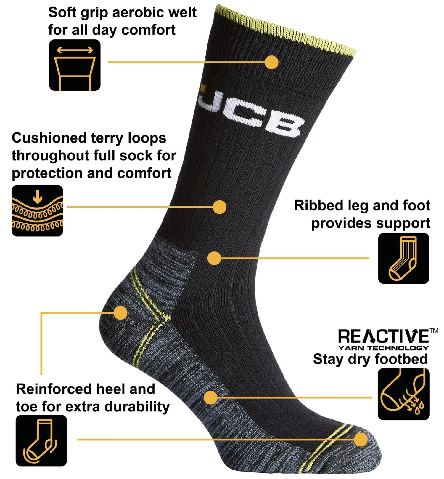 jcb_mens__pack_high_vis_w_0.webp Men JCB Mens 3 Pack High Vis Work Socks