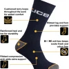 Men JCB Mens 3 Pack Outdoor Activity Socks - Navy