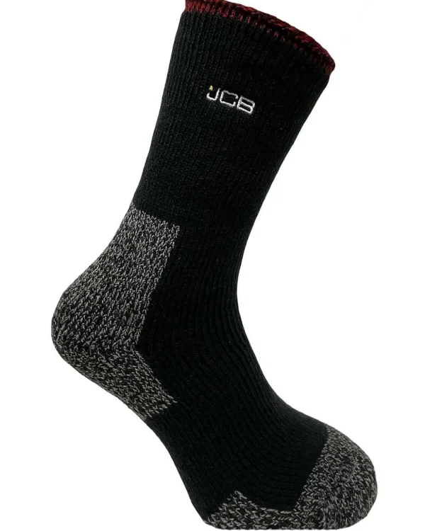 Men JCB Mens Thermasocks - Black