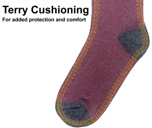 JCB Socks | Womens Welly Boot Socks - Purple/Grey