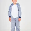 Kids * Kids Blue Husky Onesie