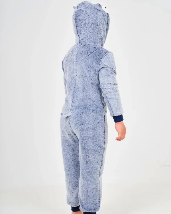 Kids * Kids Blue Husky Onesie