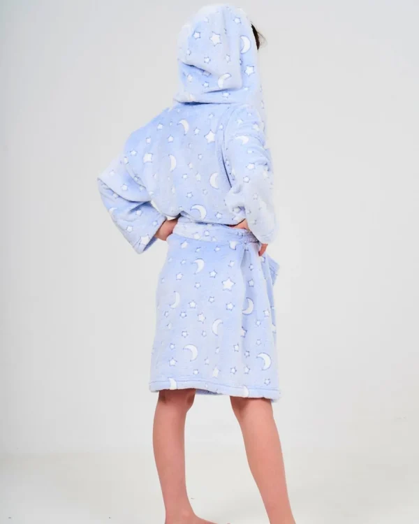 Kids * Kids Blue Moon & Star Dressing Gown
