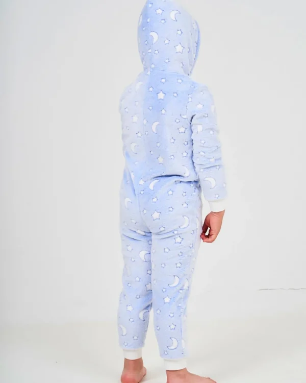 Kids * Kids Blue Moon & Star Print Onesie