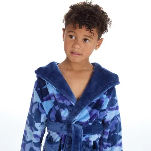 Kids * Kids Blue Shark Camo Dressing Gown