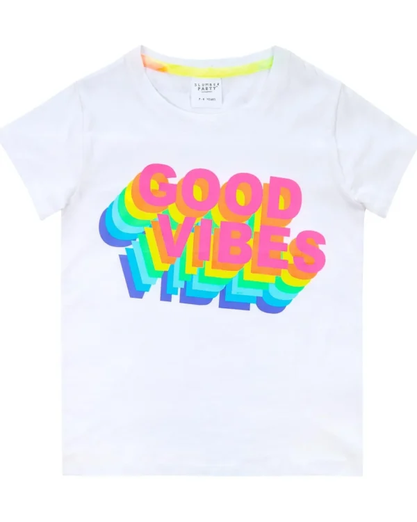 Kids * Kids Bright Good Vibes Tie Dye Pyjamas
