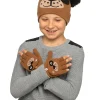Kids * Kids Brown Dog Hat & Gloves Set