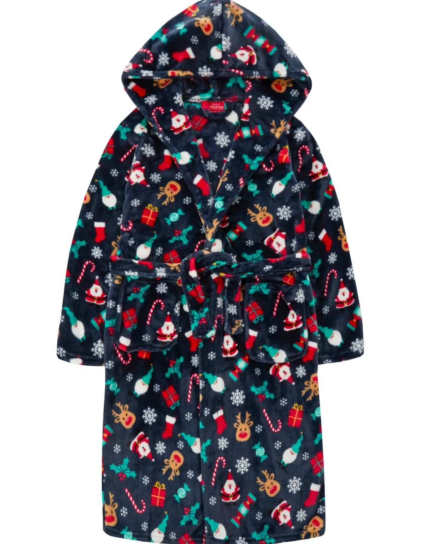 kids_christmas_hooded_dre_1-1.webp Kids * Kids Christmas Hooded Dressing Gown - Navy